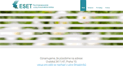 Desktop Screenshot of klinikaeset.cz